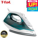 (土・日発送可) ティファール T-fal アイロン スチームグライド グリーン FV2889J0 / スチームアイロン パワフルジェットスチーム 大容量水タン...