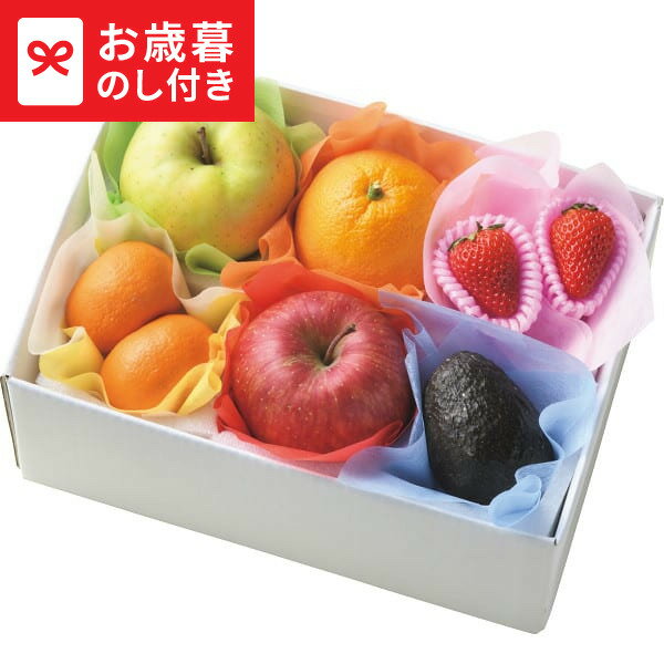 お歳暮 ギフト 冬の果物6マス詰合せ(12月) 送料無料 メーカー直送 LTDU / グルメ お歳暮 ...