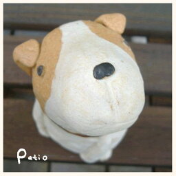 わんこ　まるちゃん【手作り陶芸作品】【犬】