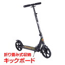 *店内全品10％OFFクーポン配布中**ランキング　1位*　キックボード キックスクーター 折りたたみ 8インチ ブレーキ ビッグホイール キックバイク キックスケーター フットブレーキ 大人 子ども キッズ ギフト ad109