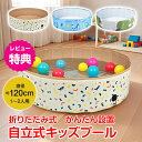 \★7.30(水)【24H限定!】5%OFF★/プール キッズ 自立式 ボールプール 直径120cm 高さ31cm 子ども 子供 ペット 水遊び 家庭用 大型 ...