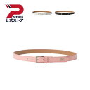 【公式】PATRICK パトリック L D/S LEATHER BELT ベルト 日本製 ゴルフ アクセサリー レディース レザー 革 合成皮革 調整可能 色落...