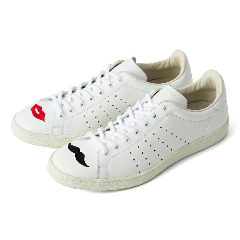 【公式】 【公式限定】 パトリック PUNCH-POP パンチ ポップ ｜ 日本製 スニーカー シューズ 靴 ユニセックス メンズ レディース ｜ ローカット カジュアル シンプル おしゃれ きれいめ 刺繍 ホワイト 白