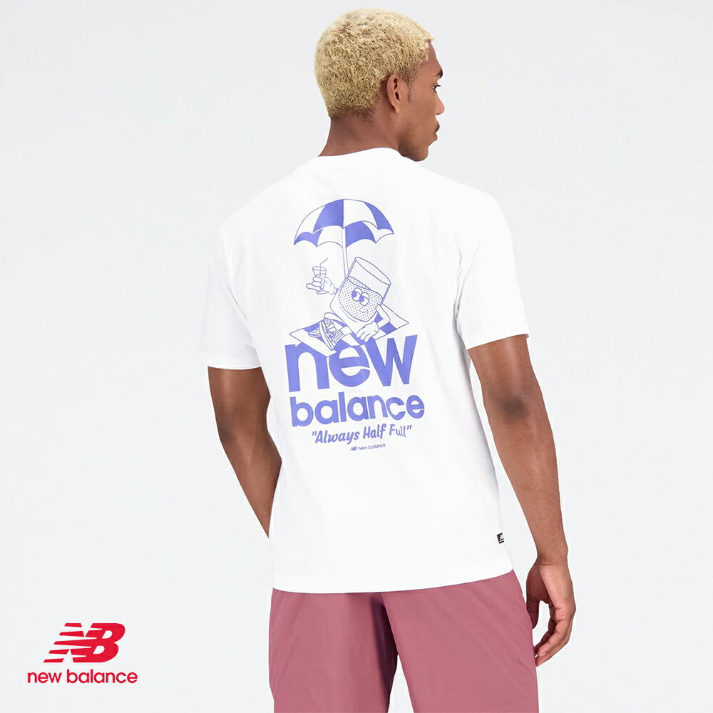 ニューバランス Tシャツ メンズ 【NEW BALANCE】NB Essentials Always ショートスリーブTシャツ MT31562半袖Tシャツ ロゴTシャツ カジュアル トップス バックプリント Sサイズ Mサイズ Lサイズ XLサイズ【★】