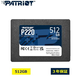 Patriot Memory SSD P220 512GB SATA3 Internal 2.5