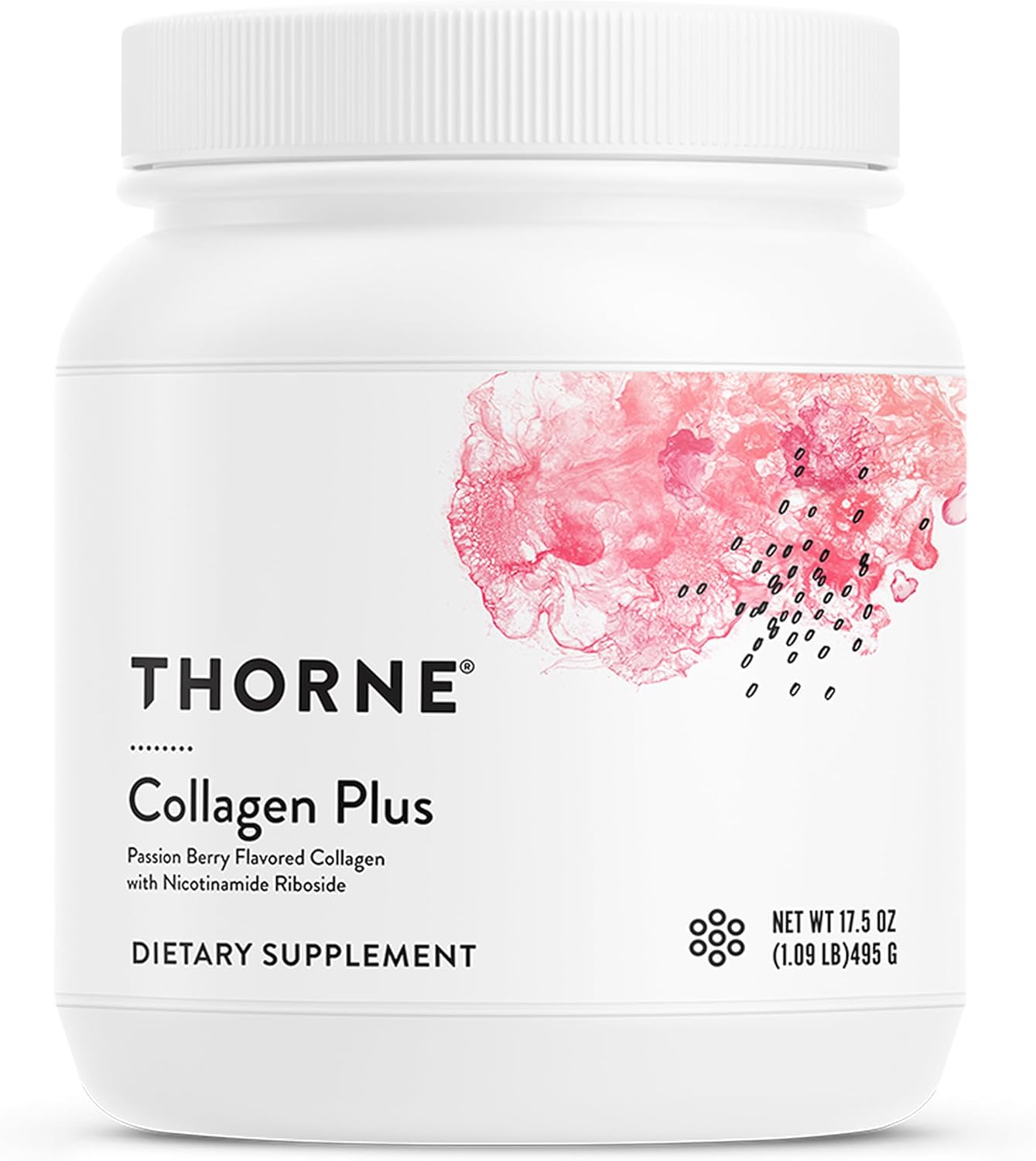 Thorne ソーン コラーゲンプラス コラーゲン ニコチンアミドリボシド配合 パウダー 496g 美容 女性 サプリ サプリメント 栄養補助食品 海外サプリ アメリカ 健康維持
