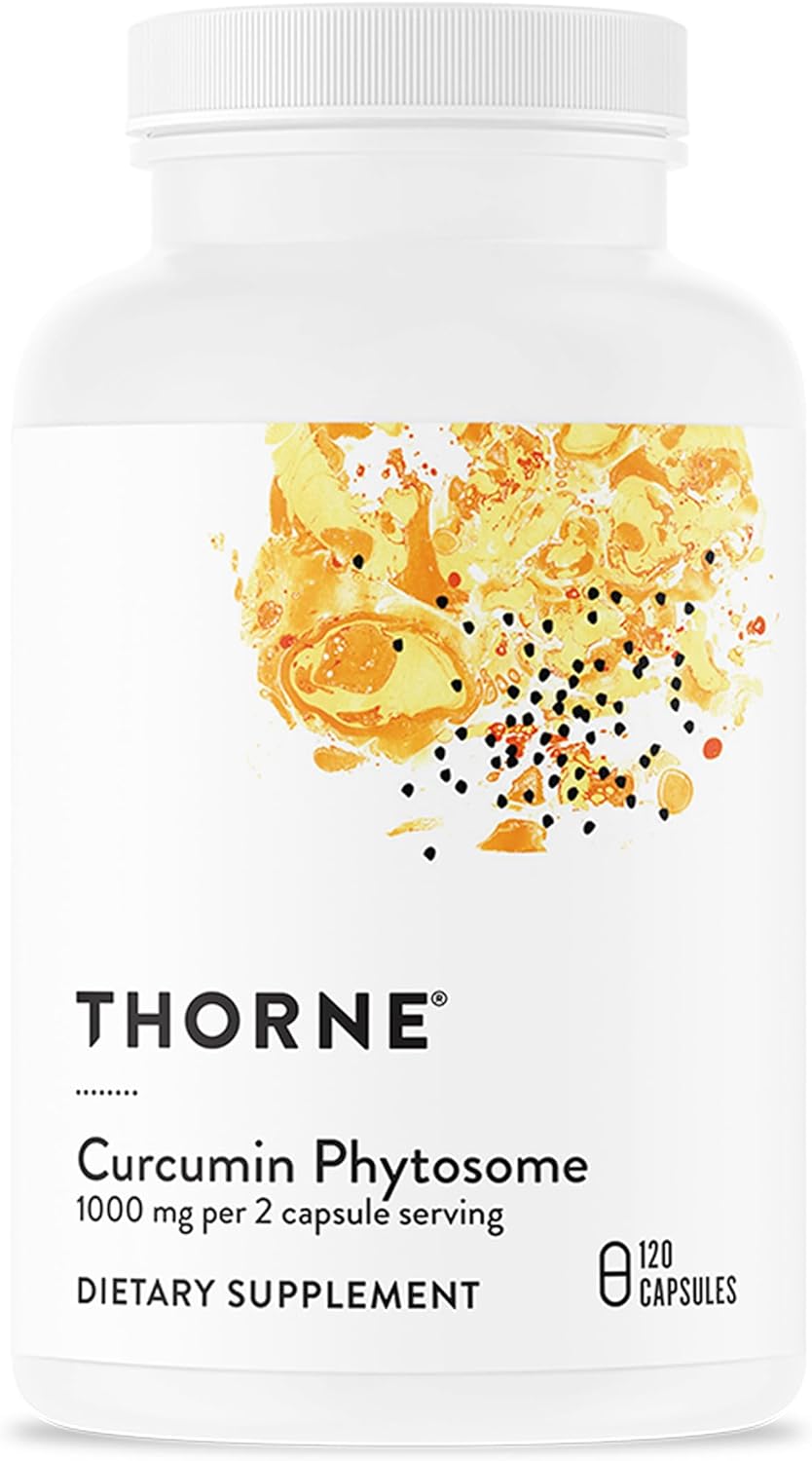 Thorne ソーン クルクミンフィトソーム クルクミン ウコン 1000mg 高吸収Meriva配合 120カプセル 大容量 サプリ サプリメント 栄養補助食品 海外サプリ アメリカ 健康維持