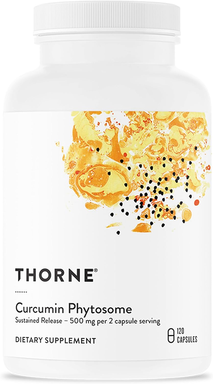 Thorne ソーン クルクミンフィトソーム クルクミン ウコン 500mg 高吸収Meriva配合 120カプセル サプリ サプリメント 栄養補助食品 海外サプリ アメリカ 健康維持
