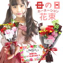 【14時まで当日発送】母の日 カーネーション 花束 日付指定 可能 送料無料 2025 花 フラワーギフト ブーケ プレゼント 母の日 レデイース 30代 40...