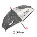 【キッズ/ジュニア傘 50cm】FASHION COSMETIC【グラスファイバー骨 透明窓】31200 31201 かさ アンブレラ umbrella 子供 ジャンプ ネーム まとめ買い パティズ [あす楽] 140size 2