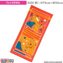 【フェイスタオル】【ポケットモンスター】「コレクト リザードン」045175 かわいい 綿 100% コットン ふわふわ towel ハンカチ パティズ [あす楽]