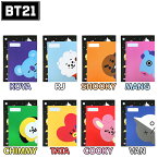 【BT21】 スクーリングノートセット【LINE FRIENDS】 KOYA RJ SHOOKY MANG CHIMMY TATA COOKY VAN