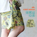 KRIFF MAYER クリフメイヤー ハーフパンツ パンツ メンズ レディース 薄手 通気性 UVカット 撥水 防汚 ストレッチ 涼しい 総柄 アニマル プリ...