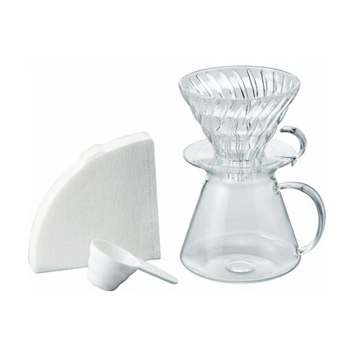 HARIO SimplyHARIO V60 Glass Brewing Kit グラスブリューイングセット S-VGBK-02-T