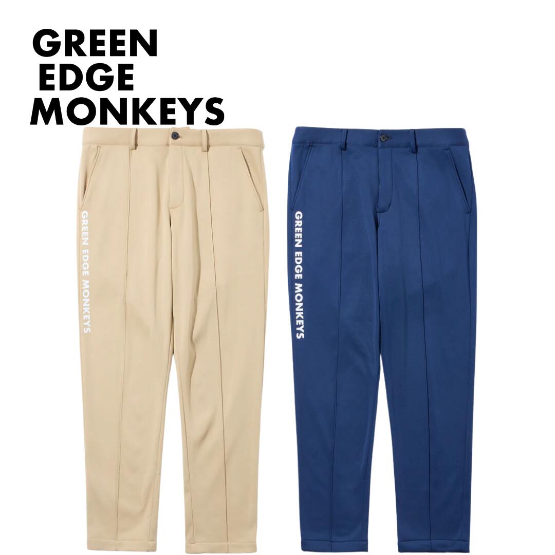 【送料無料】 GREEN EDGE MONKEYS グリーンエッジモンキーズ Brushed pants #5102-56 メンズ ゴルフ ウェア パンツ 裏起...