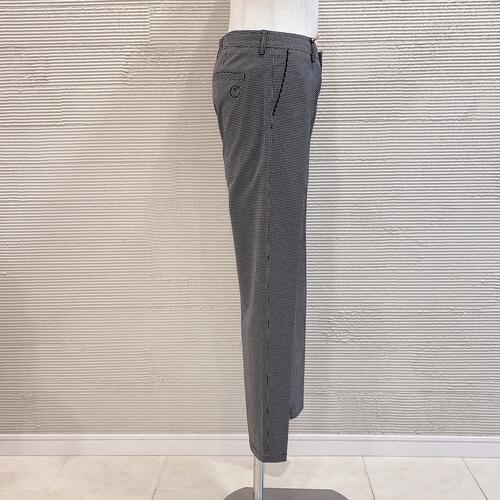【送料無料】 SALE！ TRATTO トラット シルキーギンガムシルケット メンズ テーパードパンツ ギンガムチェック ストレッチ カジュアル ゴルフ ゴルフウェア 76/79/82 31-7212812 セール 防寒