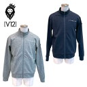 V12 ブイトゥエルブ WOOL STAND TOP メンズ ジャージー ブルゾン セットアップ対応 ゴルフ ゴルフウェア V122120-SW11 M/L 送料無料