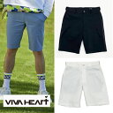 SALE! VIVA HEART ビバハート メンズ マジックウエスト プライムフレックスショートパンツ 春夏 ゴルフ ゴルフウェア 76/79/82 011-...