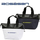 【送料無料】 ROSASEN ロサーセン ゴルフ 鞄 カバン カートバッグ カートポーチ ラウンドバッグ 2WAY ファスナー開閉 大容量 ユニセックス 046...