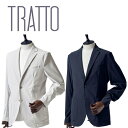 SALE! TRATTO トラット ジャケット 透け防止 撥水性 ストレッチ性 接触冷感 通気性 耐久性 速乾性 ビジネス タウンユース 送料無料 31-499...
