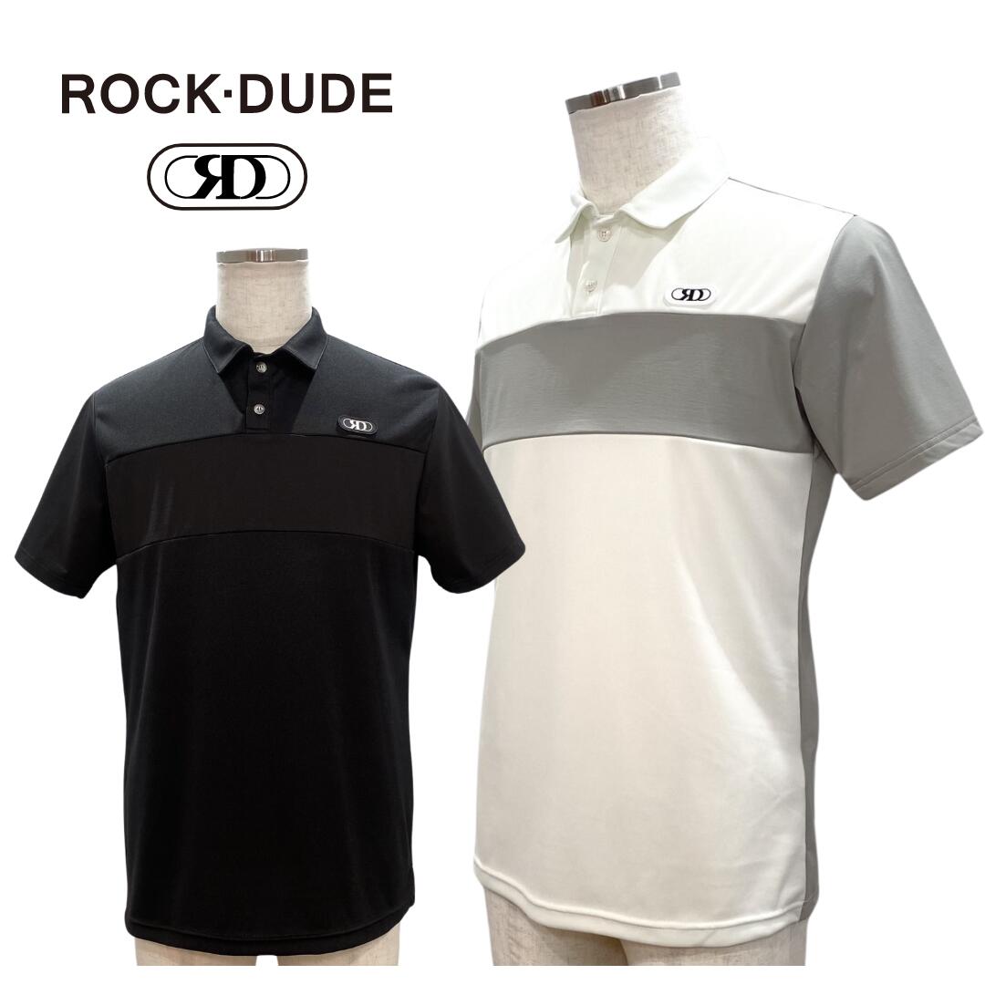 Other - 【送料無料】 ROCK DUDE ロックデュード アイスタッチポロ メンズ ポロシャツ 半袖ポロ ゴルフ ゴルフウェア ストレッチ 接触冷感 速乾性 M/L/XL 11-154306 SALE セール