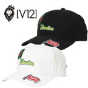 【送料無料】 V12 ブイトゥエルブ WAP CAP メンズ レディース ゴルフ キャップ 帽子 サイズ調整可能 手洗い可能 ギフト プレゼント V122520...