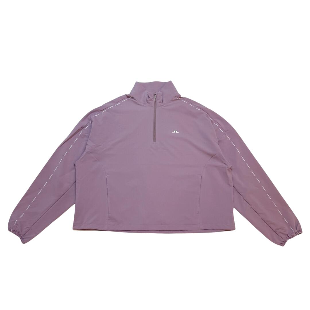 【送料無料】 J.LINDEBERG Jリンドバーグ Anette Anorak レディース ゴルフ ウェア ハーフジップ ブルゾン モックネック ドローコード付き ストレッチ 大きめサイズ 42 L 07254929 072-54929 GWOW13296