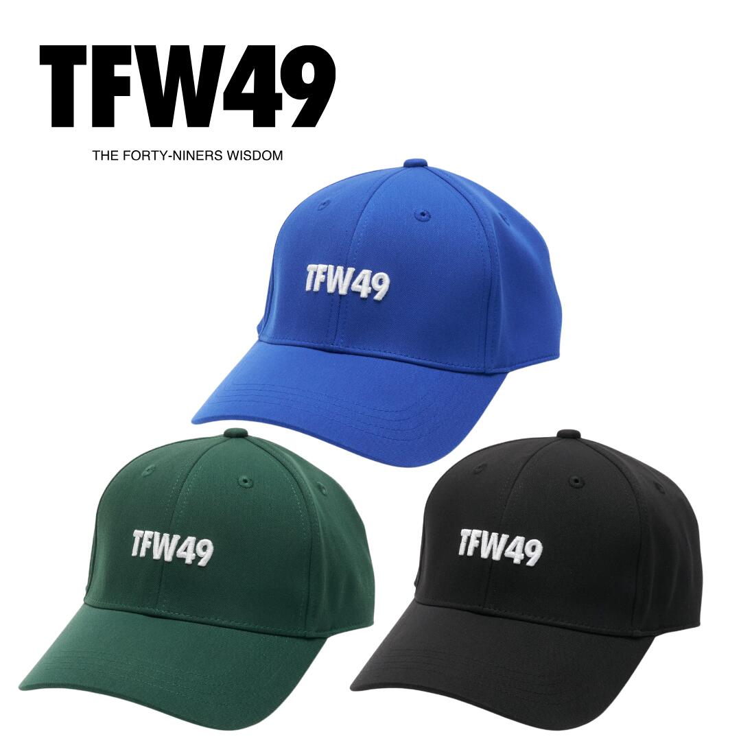 【送料無料】 TFW49 ティーエフダブリューフォーティーンナイン 6P CAP T132520031 メンズ レディース キャップ 帽子 吸水性 サイズ調整可能 ギフト プレゼント
