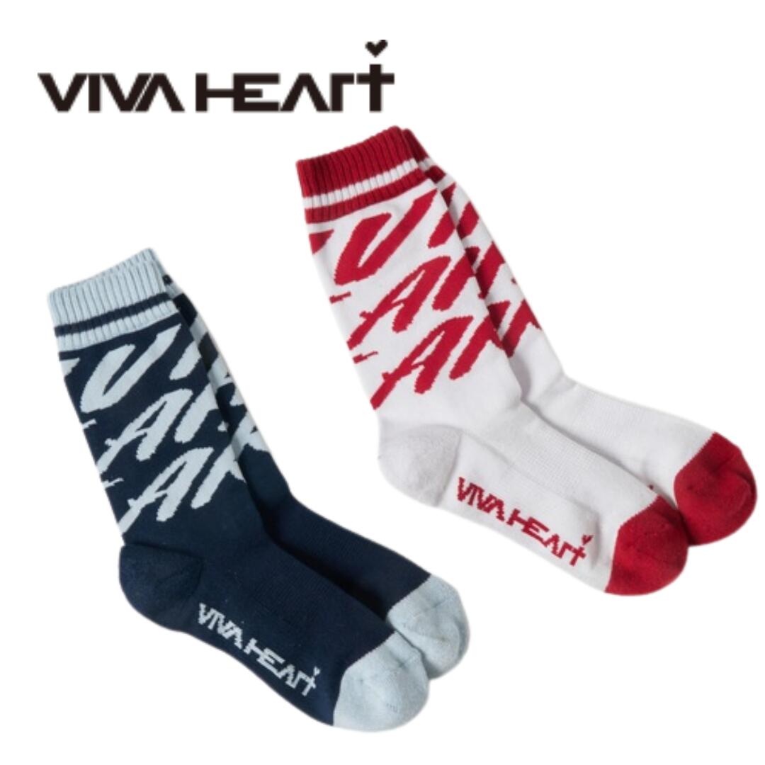 VIVA HEART ビバハート フラッシュロゴソックス レディース ゴルフ ソックス 靴下 抗菌 防臭 吸水速乾 23～25cm ギフト プレゼント 景品 01345260 013-45260