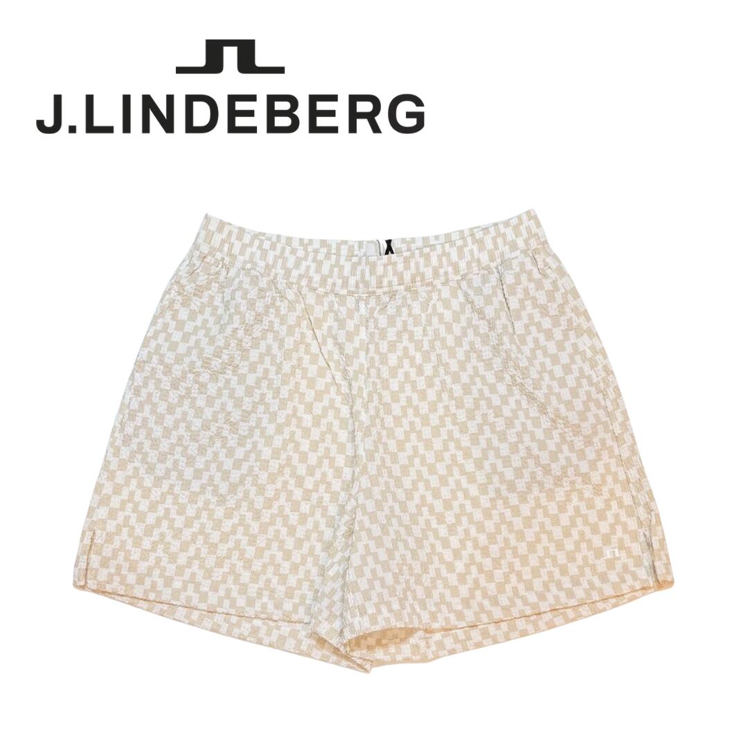 【送料無料】 J.LINDEBERG ジェイリンドバーグ Danielle Shorts レディース ゴルフウェア ショートパンツ ストレッチ 吸水速乾 ポケット有り サイズ42 大きめサイズ 07275340 072-75340