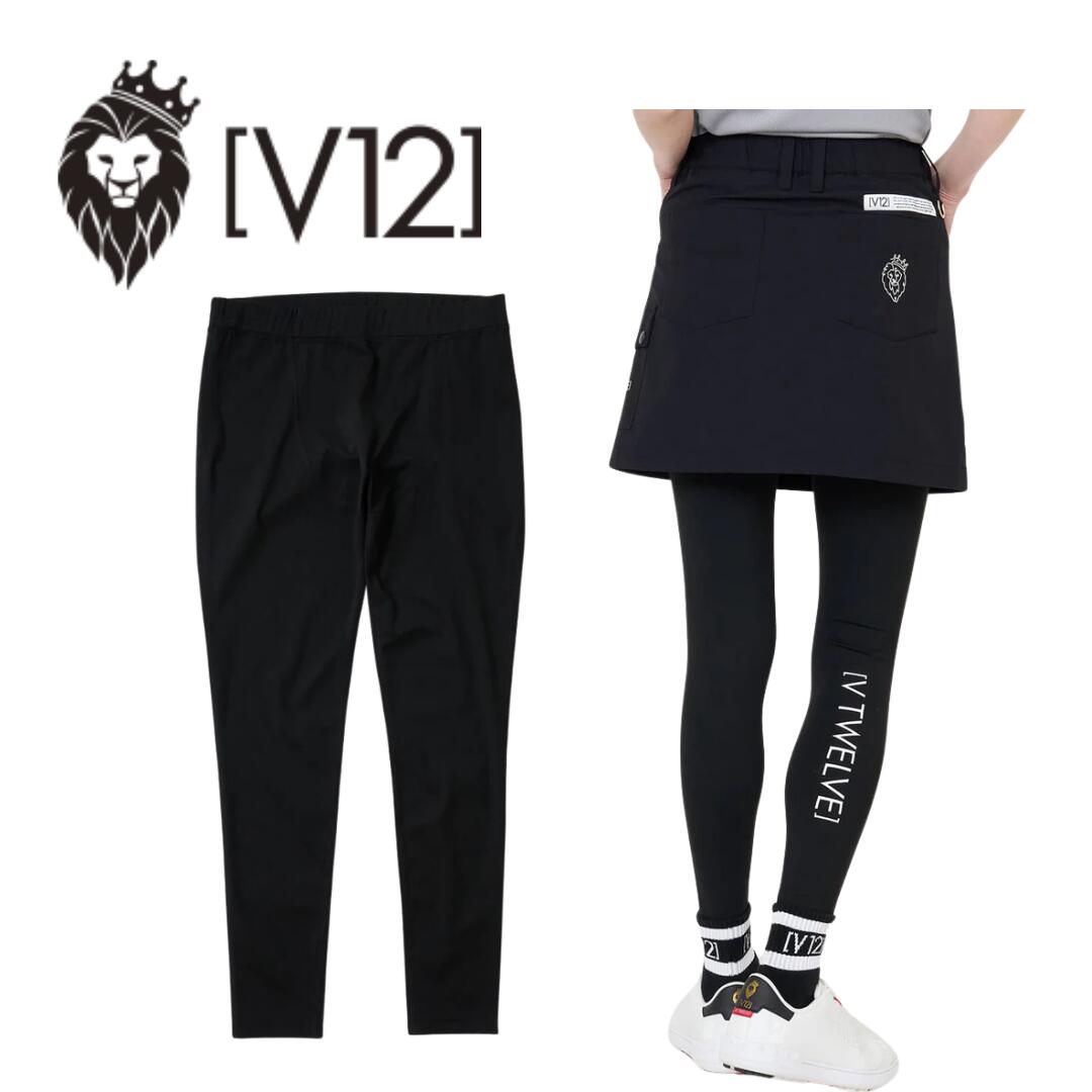 【送料無料】 V12 ブイトゥエルブ VT LEGGINGS レディース ゴルフウェア レギンス ストレッチ サイズM V122611-PN08