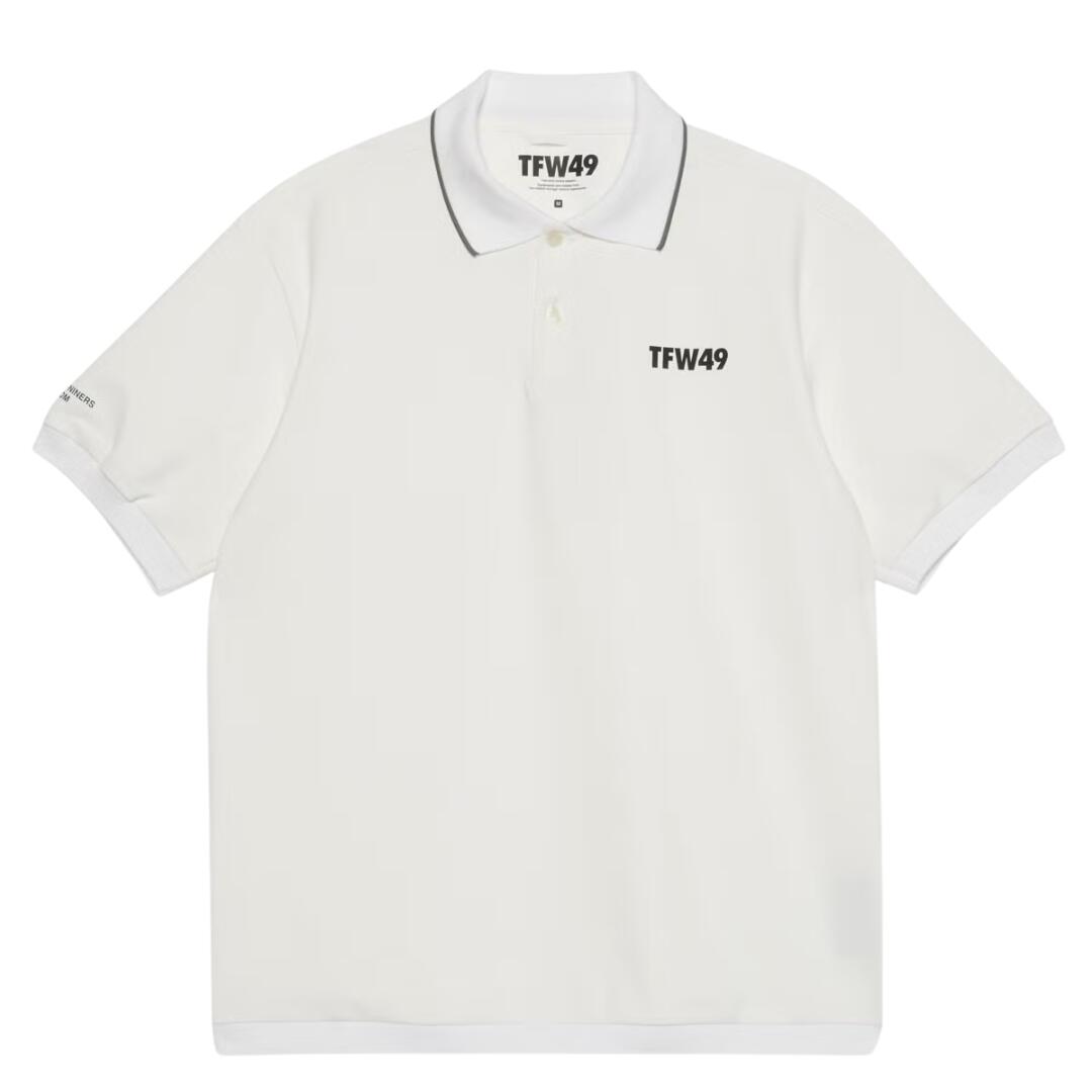 【送料無料】 TFW49 ティーエフダブリューフォーティーンナイン SIGNATURE SS REGULAR POLO メンズ ゴルフウェア ポロシャツ 吸水速乾 UVカット 透け防止 鹿の子 M/L T102610013