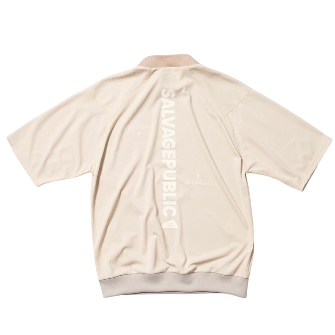 【送料無料】 SALVAGE PUBLIC Korepa サルベージパブリックコレパ JQリブモックネック S/S メンズ ゴルフウェア モックネック 吸水速乾 遮熱 UVカット S/M/L SVKS6020 S26A0223K