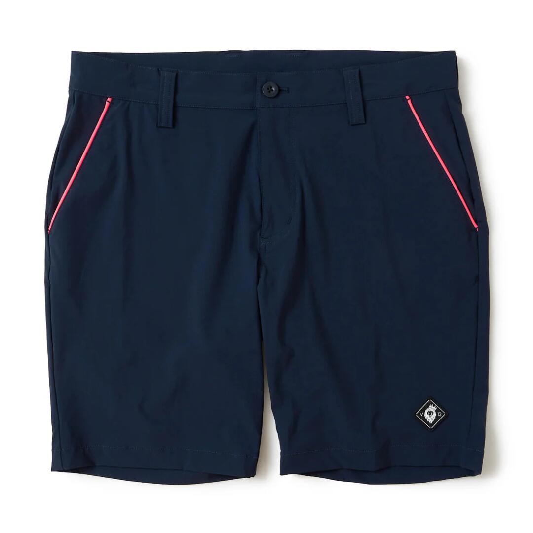 【送料無料】 V12 ブイトゥエルブ NEON L SHORTS メンズ ゴルフウェア ショートパ...