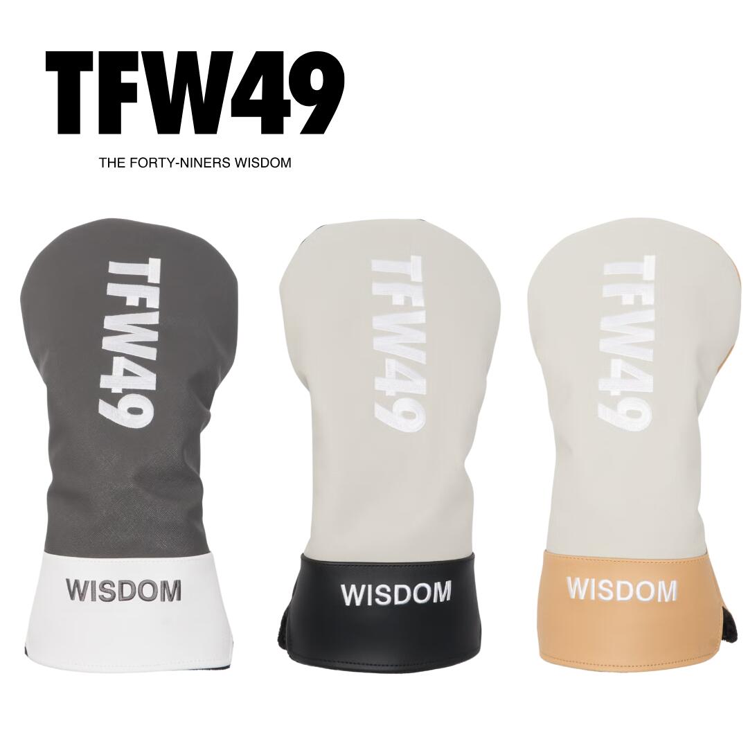 Rakuten - 【送料無料】 TFW49 ティーエフダブリューフォーティーンナイン LEATHER HEAD COVER #01 メンズ レディース ゴルフ ヘッドカバー ドライバー DR ギフト プレゼント T132610005
