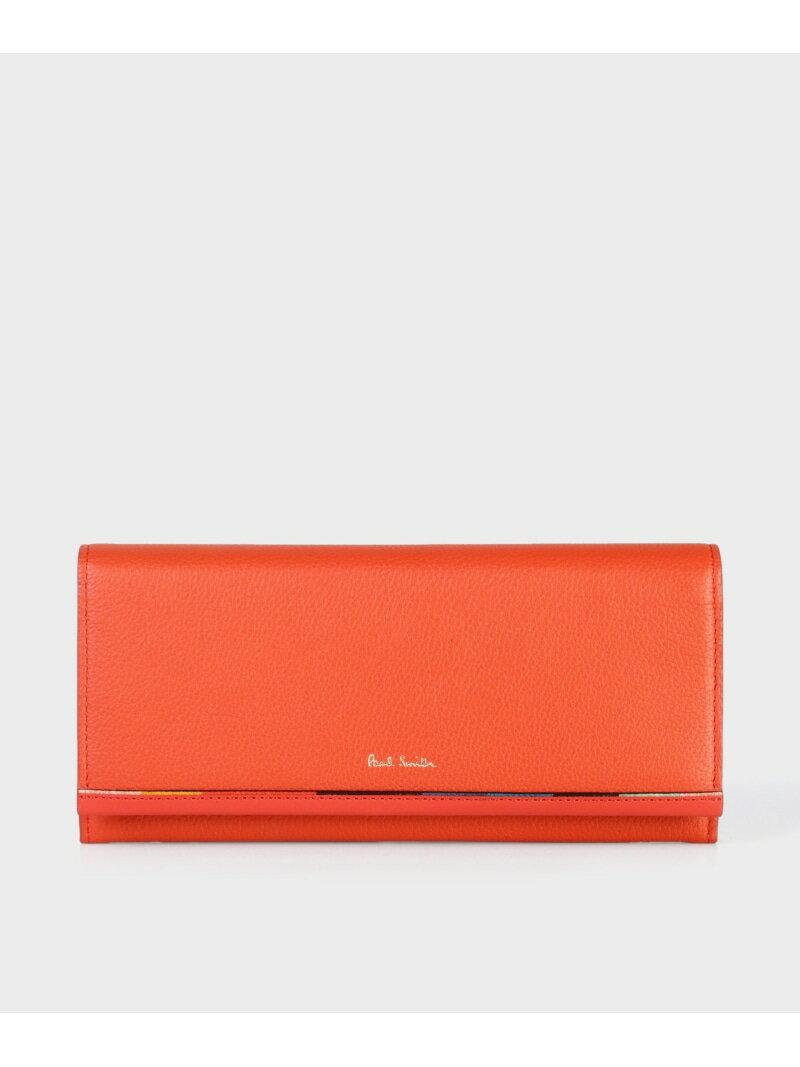 ポール・スミス 長財布 レディース 【SALE／30%OFF】【公式】レイヤードストライプ 長財布 Paul Smith ポール・スミス　アウトレット 財布・ポーチ・ケース 財布 オレンジ ブラック【RBA_E】【送料無料】[Rakuten Fashion]