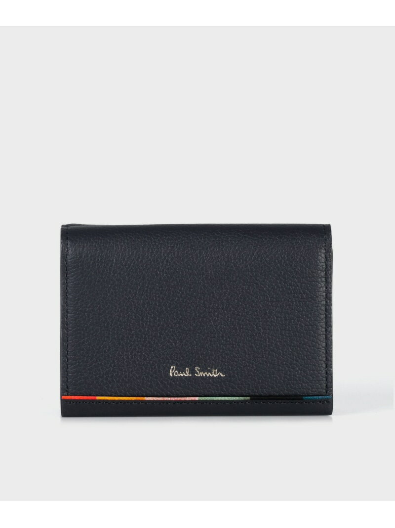 ポールスミス 【SALE／30%OFF】【公式】レイヤードストライプ ミニ財布 Paul Smith ポール・スミス　アウトレット 財布・ポーチ・ケース 財布 ネイビー パープル オレンジ ブラック【RBA_E】【送料無料】[Rakuten Fashion]