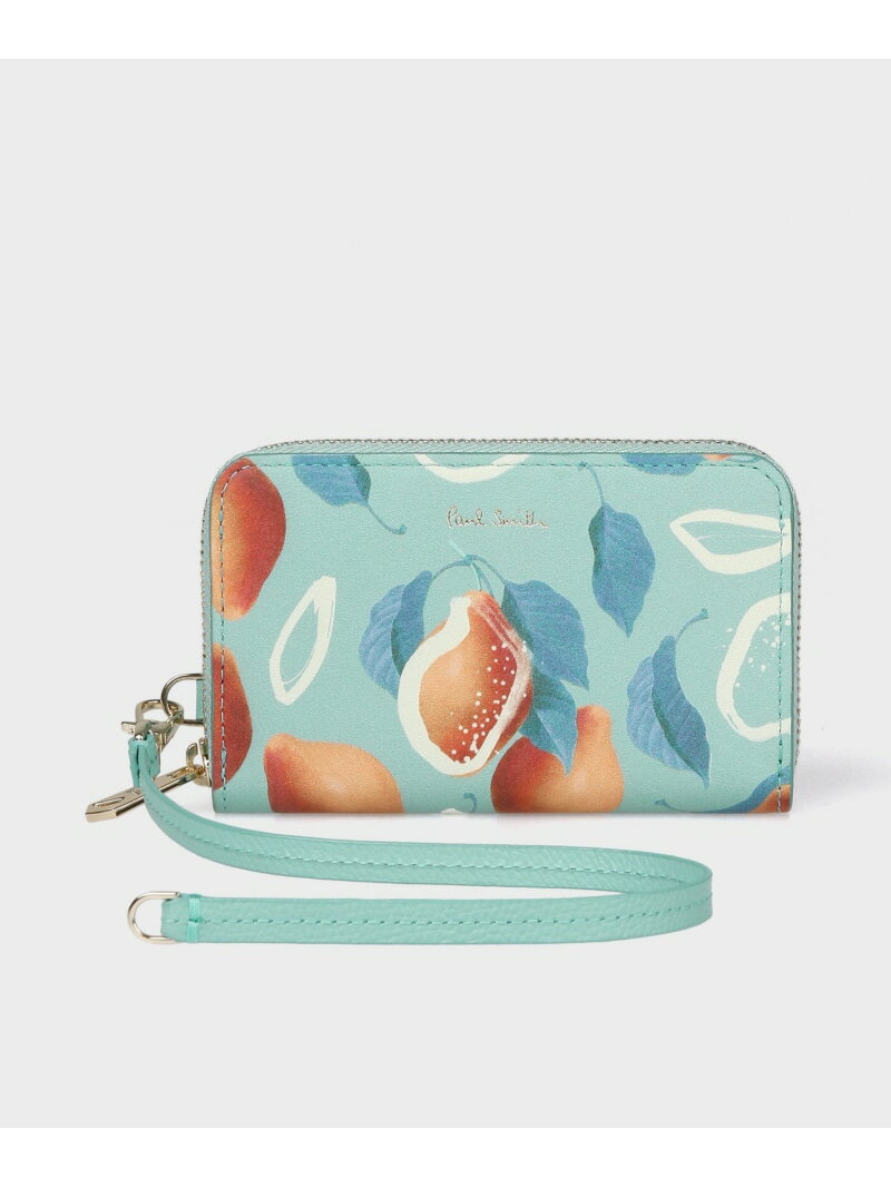 【SALE／30%OFF】【公式】オールオーバーレモンプリント スクエア コインケース Paul Smith ポール・スミス　アウトレット 財布・ポーチ・ケース コインケース・小銭入れ・札入れ ブルー ピンク ネイビー【RBA_E】【送料無料】[Rakuten Fashion]