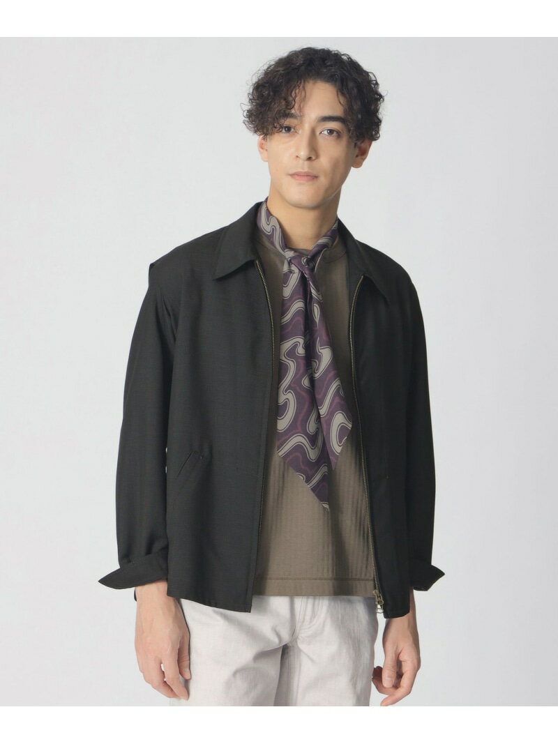 Rakuten - 【COLLECTION LINE】フライトジャケット Paul Stuart ポール・スチュアート ジャケット・アウター ブルゾン・ジャンパー ブラック【送料無料】[Rakuten Fashion]
