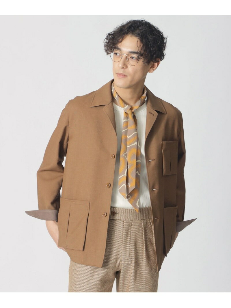 Rakuten - 【COLLECTION LINE】チョアジャケット Paul Stuart ポール・スチュアート ジャケット・アウター ブルゾン・ジャンパー ブラウン【送料無料】[Rakuten Fashion]