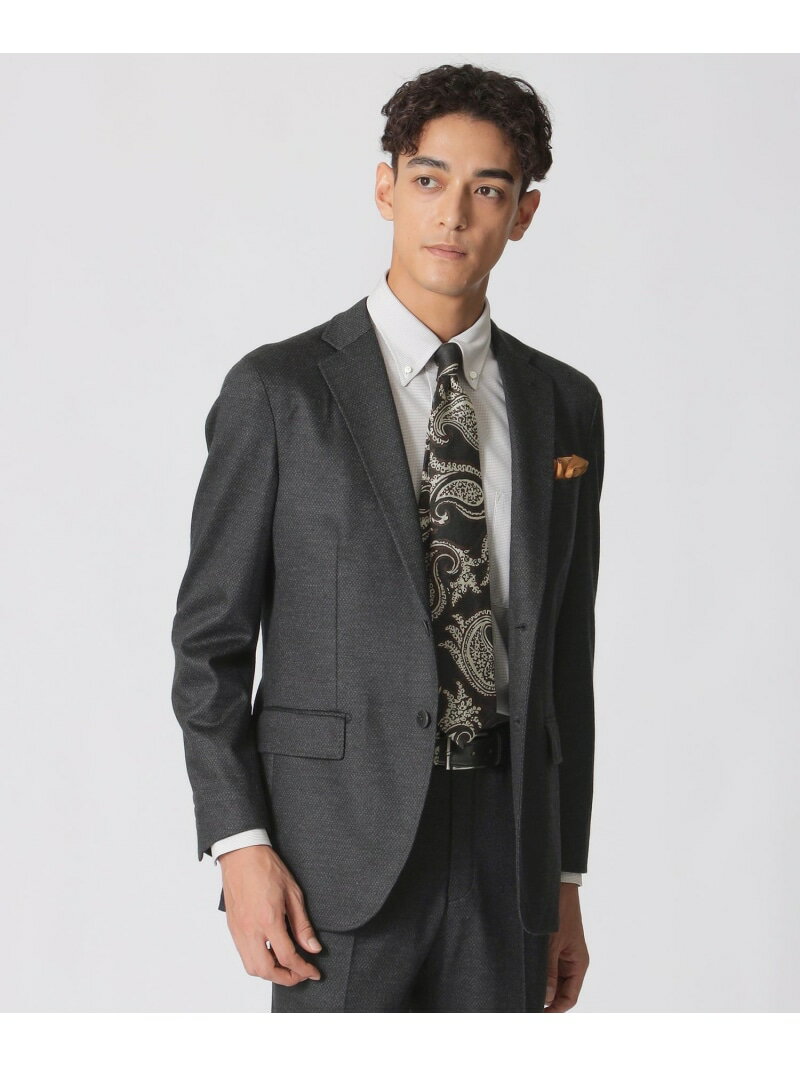 【SALE／16 OFF】【Nikkei magazine掲載】【STUART 039 S TRAVELER】バーリーコーンミルドジャージージャケット Paul Stuart ポール スチュアート ジャケット アウター テーラードジャケット ブレザー グレー ネイビー【RBA_E】【送料無料】 Rakuten Fashion