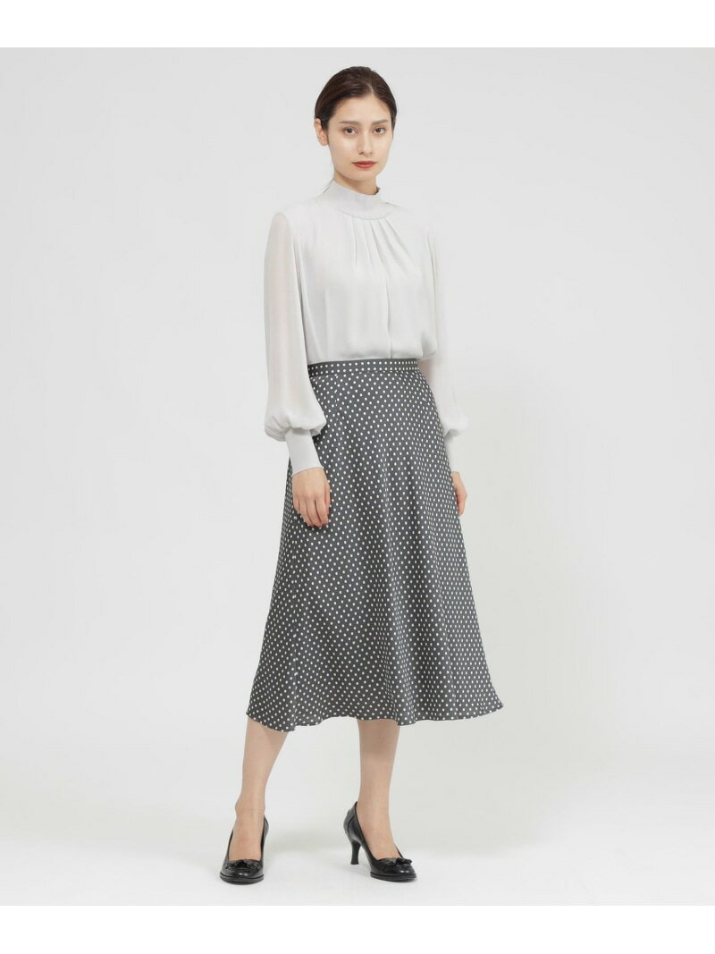 【SALE／23%OFF】【ウォッシャブル】ラインドット スカート Paul Stuart ポール・スチュアート スカート その他のスカート ワインレッド【RBA_E】【送料無料】[Rakuten Fashion]