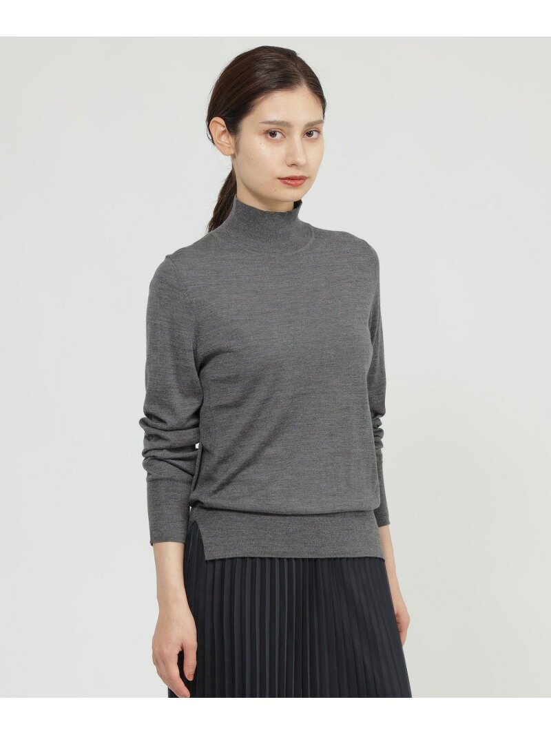 Rakuten - 【SALE／21%OFF】【eclat掲載】【ウォッシャブル】ファインメリノウール プルオーバー Paul Stuart ポール・スチュアート トップス ニット ブラック ホワイト【RBA_E】【送料無料】[Rakuten Fashion]