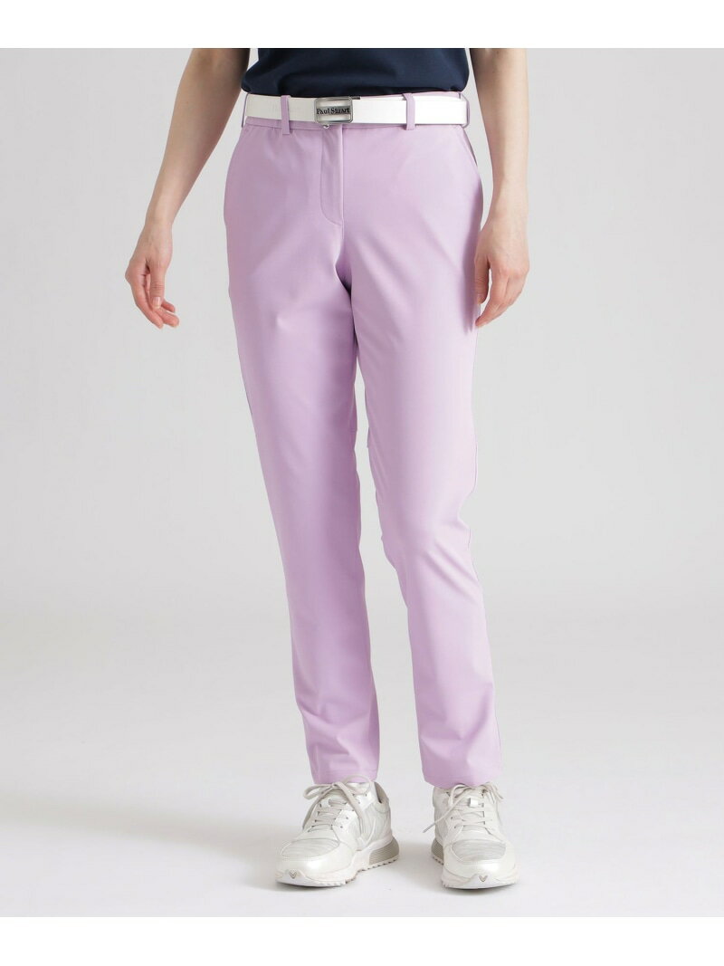 【GOLF Women's】ストレッチスムーストラウザーズ Paul Stuart ポール・スチュアート パンツ スラックス・ドレスパンツ ブラック ホワイト パープル グリーン【送料無料】[Rakuten Fashion] 3
