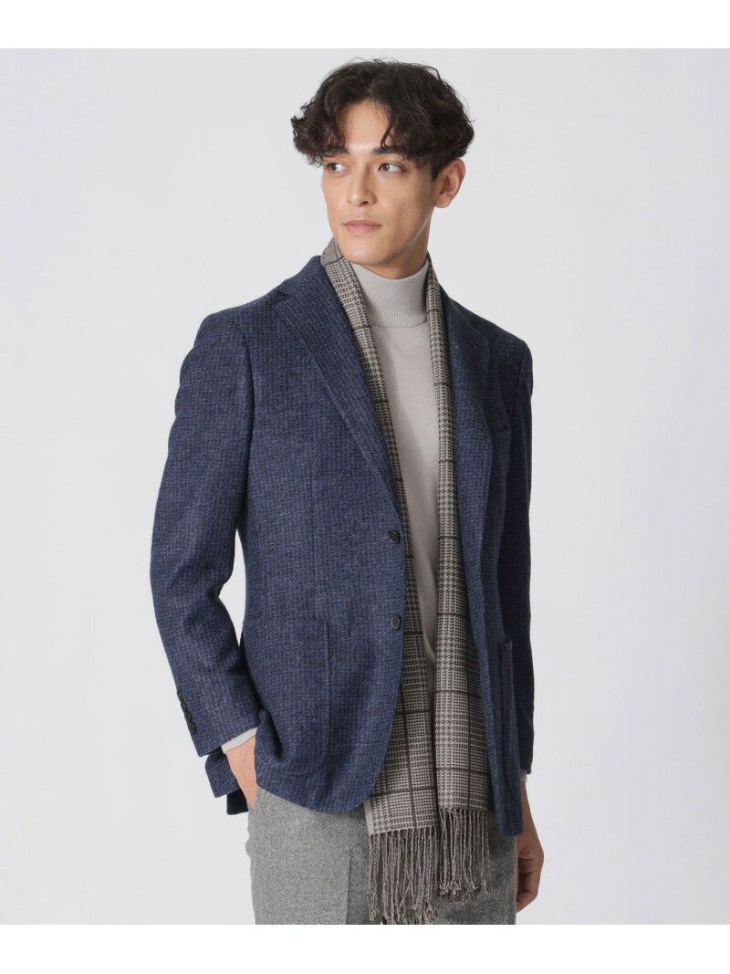 Rakuten - 【SALE／22%OFF】ブークレー千鳥ジャージージャケット Paul Stuart ポール・スチュアート ジャケット・アウター テーラードジャケット・ブレザー グレー ネイビー【RBA_E】【送料無料】[Rakuten Fashion]
