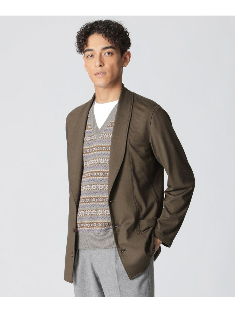 Rakuten - 【SALE／40%OFF】【数量限定】「COLLECTION LINE」ウールバランサー ショールカラージャケット Paul Stuart ポール・スチュアート ジャケット・アウター その他のジャケット・アウター ブラウン ブラック【RBA_E】【送料無料】[Rakuten Fashion]
