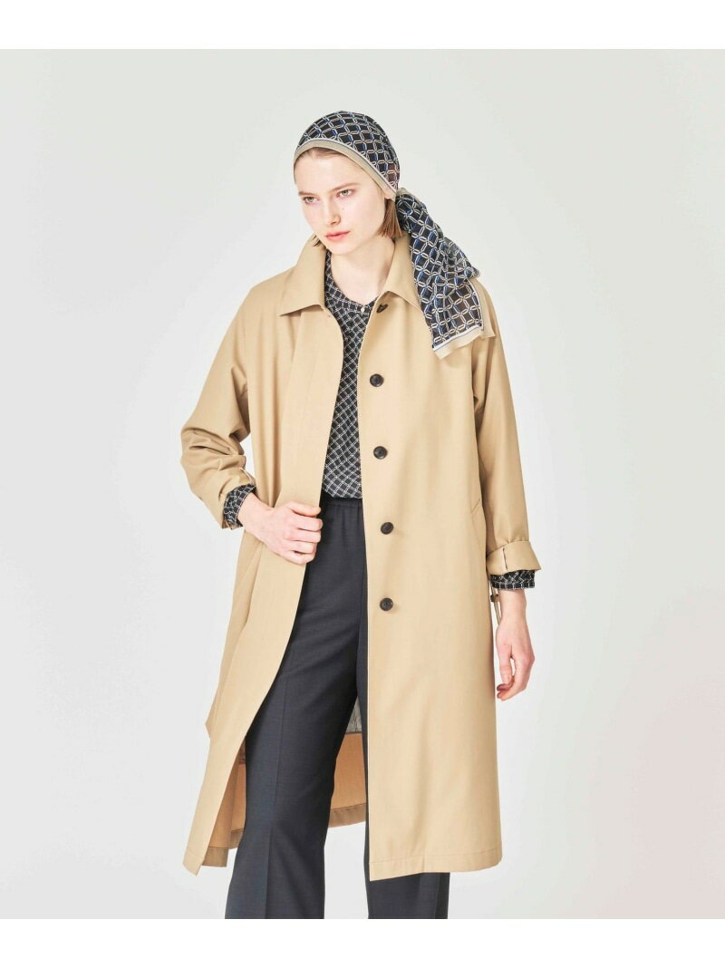 Leather - トリアセツイル コート Paul Stuart ポール・スチュアート ジャケット・アウター ステンカラーコート ベージュ【送料無料】[Rakuten Fashion]