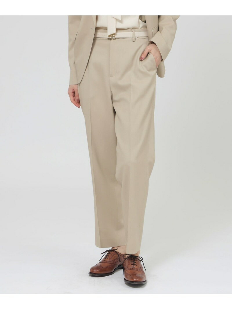 ウーステッド パンツ Paul Stuart ポール・スチュアート パンツ スラックス・ドレスパンツ ネイビー ベージュ【送料無料】[Rakuten Fashion]