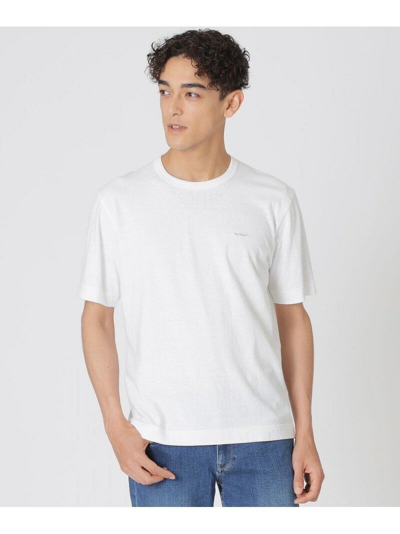 Rakuten - 【SALE／40%OFF】ラフィスラブ天竺半袖Tシャツ Paul Stuart ポール・スチュアート トップス カットソー・Tシャツ ネイビー ホワイト【RBA_E】【送料無料】[Rakuten Fashion]