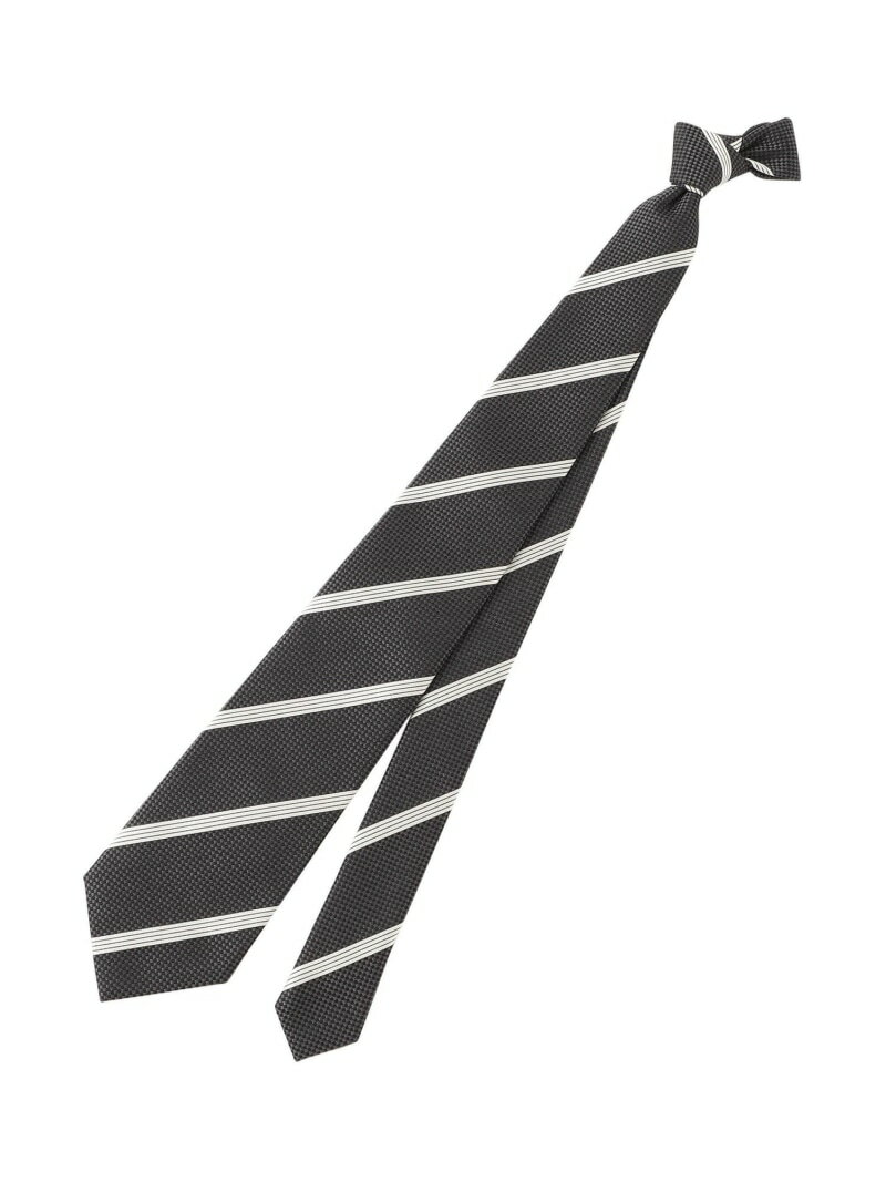 ブレザーストライプ柄ネクタイ Paul Stuart ポール・スチュアート スーツ・フォーマル ネクタイ・蝶ネクタイ ブルー グレー【送料無料】[Rakuten Fashion]